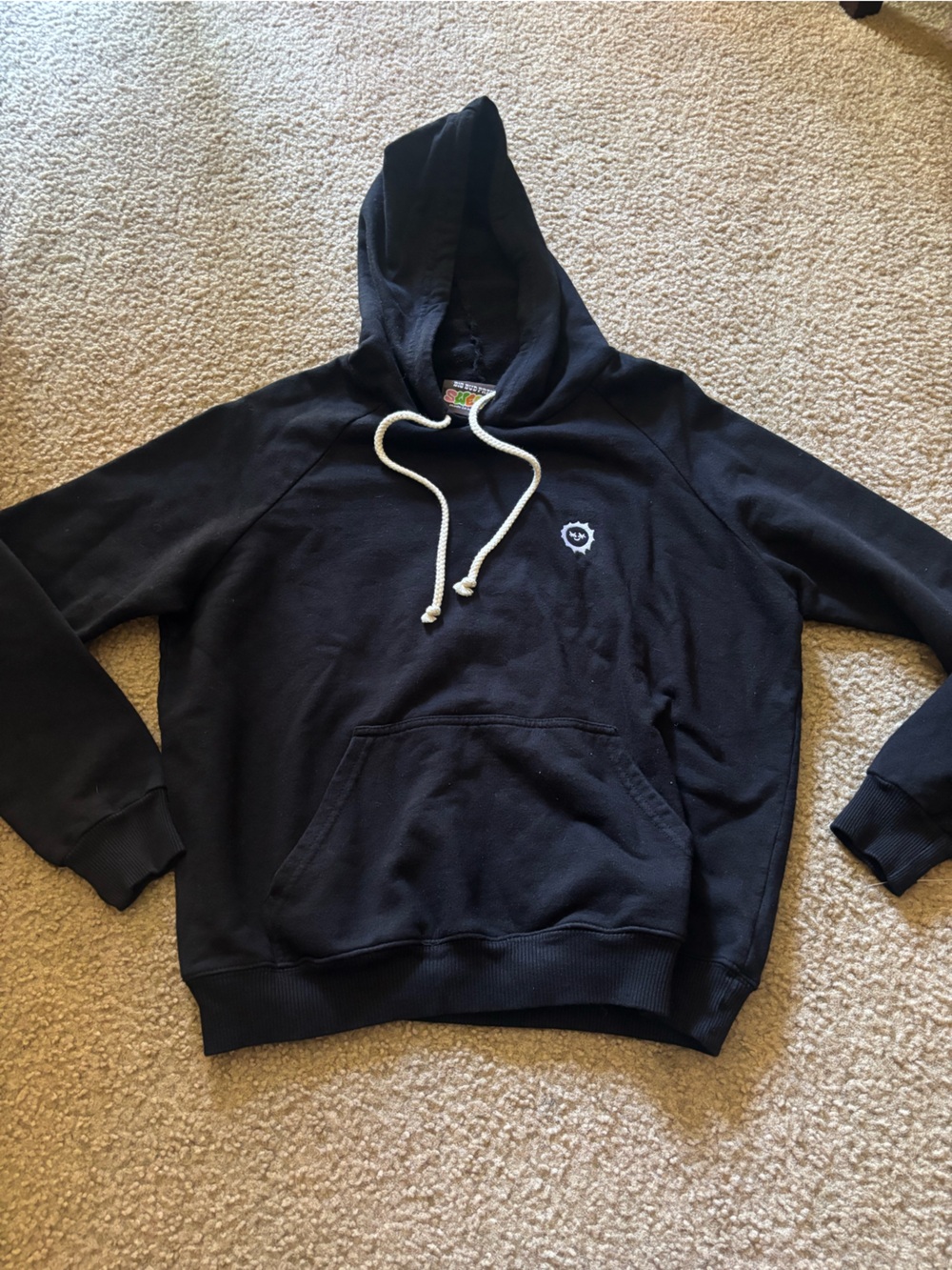 Big Bud Press Sweats Hoodie Adult 2XS Black Cotton Kangaroo Pocket